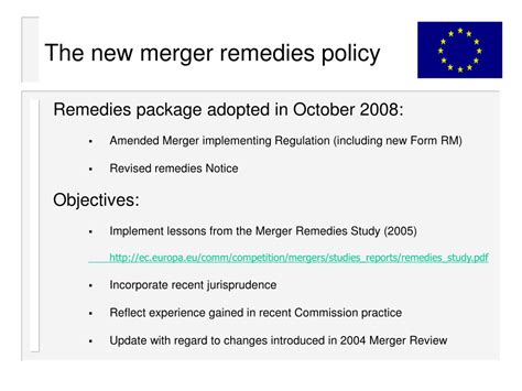 Merger Remedies Guidelines .